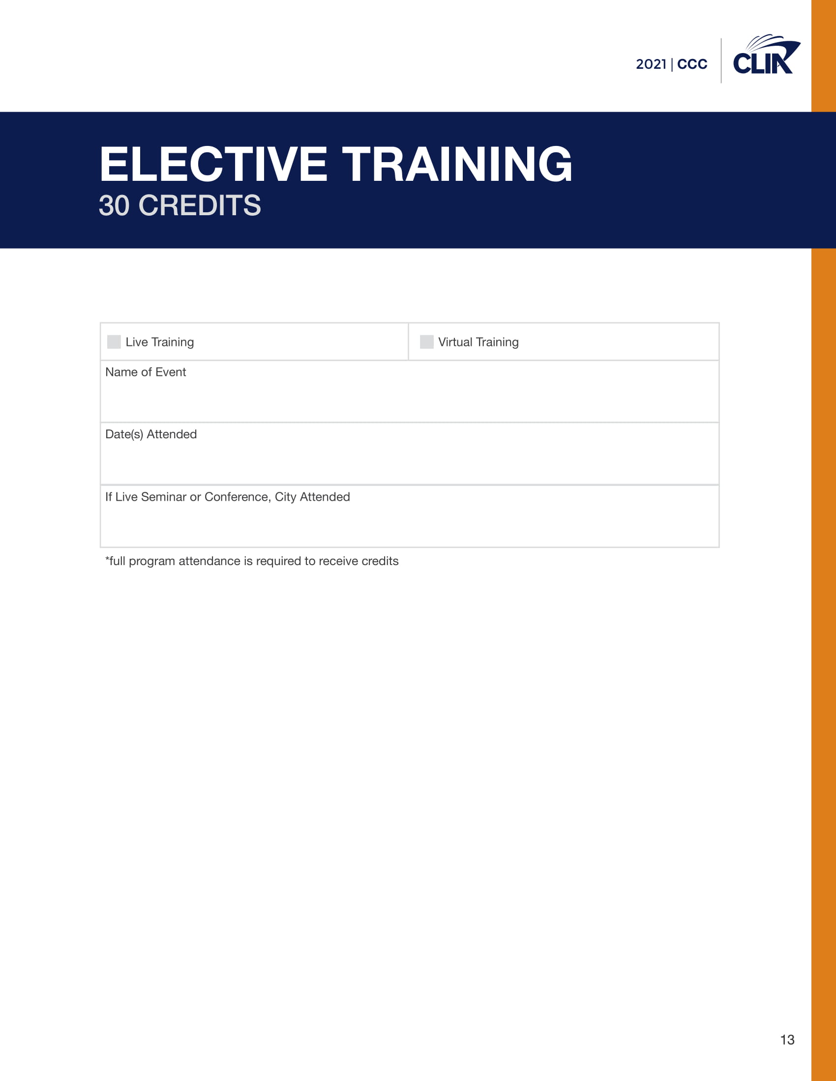 2021 Certified Cruise Counsellor Program - CLIACCCLogbook2021 1212020-13
