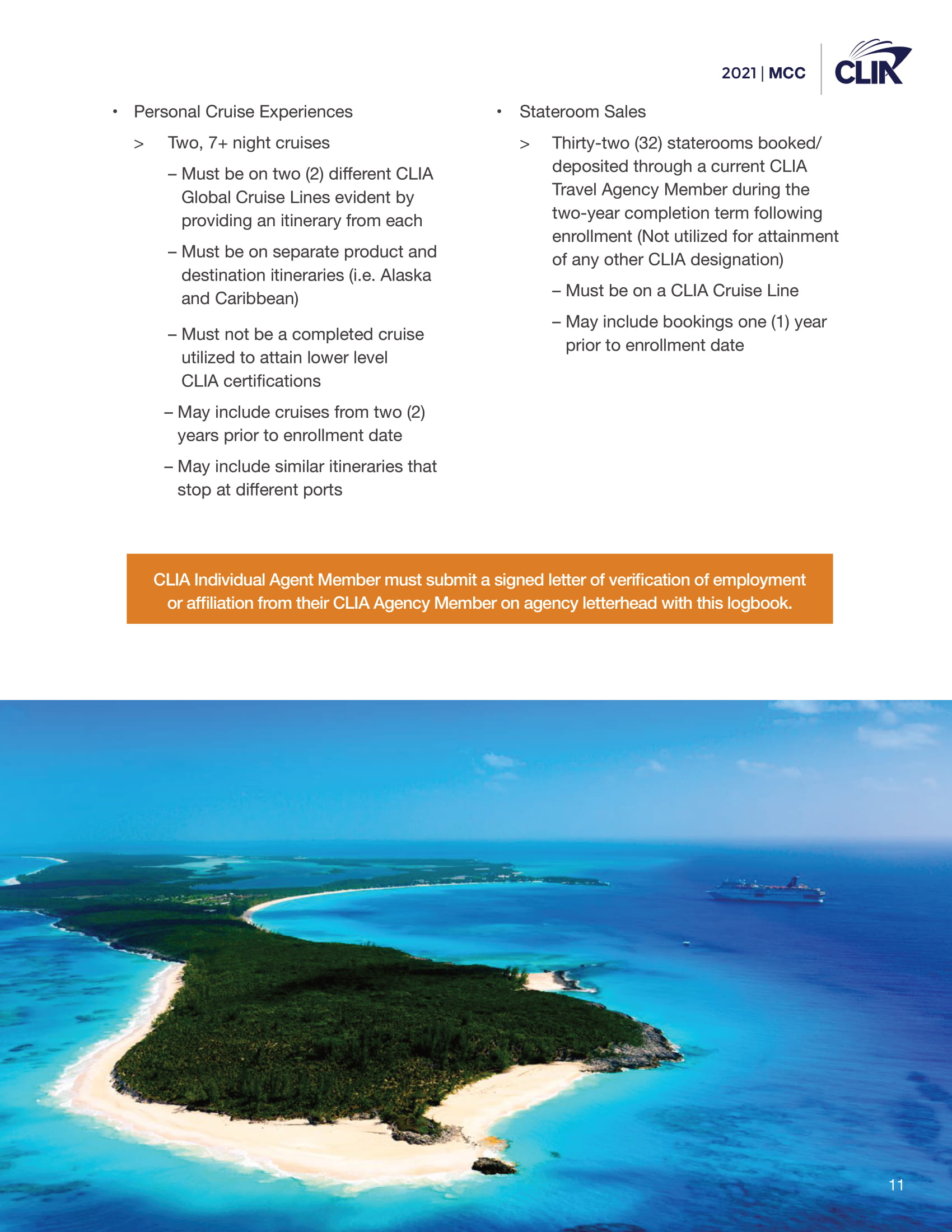 2021 Master Cruise Counsellor Program - cliamcclogbook2021-1212020-11