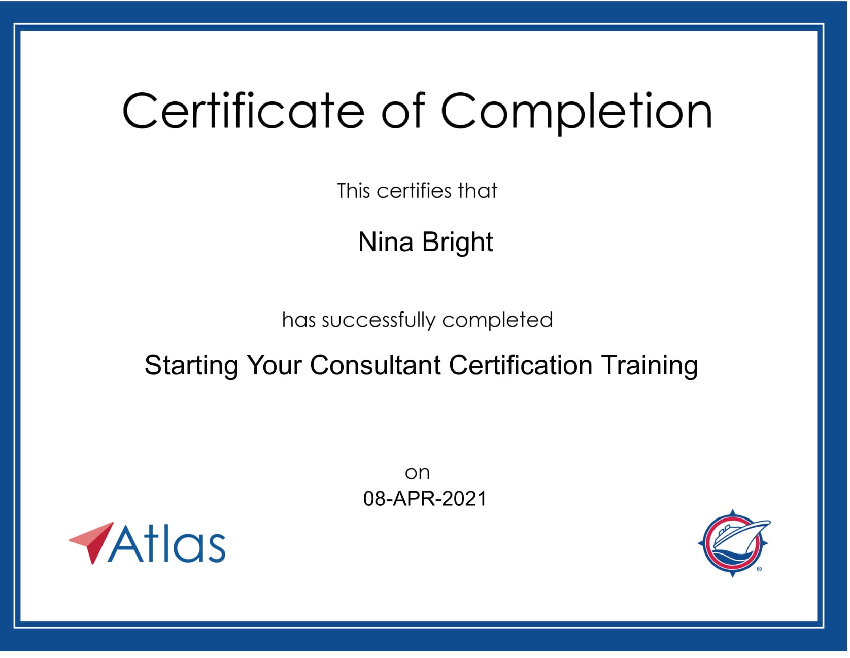 Atlas - Certificate - Starting Training-1